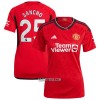 Camisola Manchester United Sancho 25 Mulher Equipamento 1ª 23/24